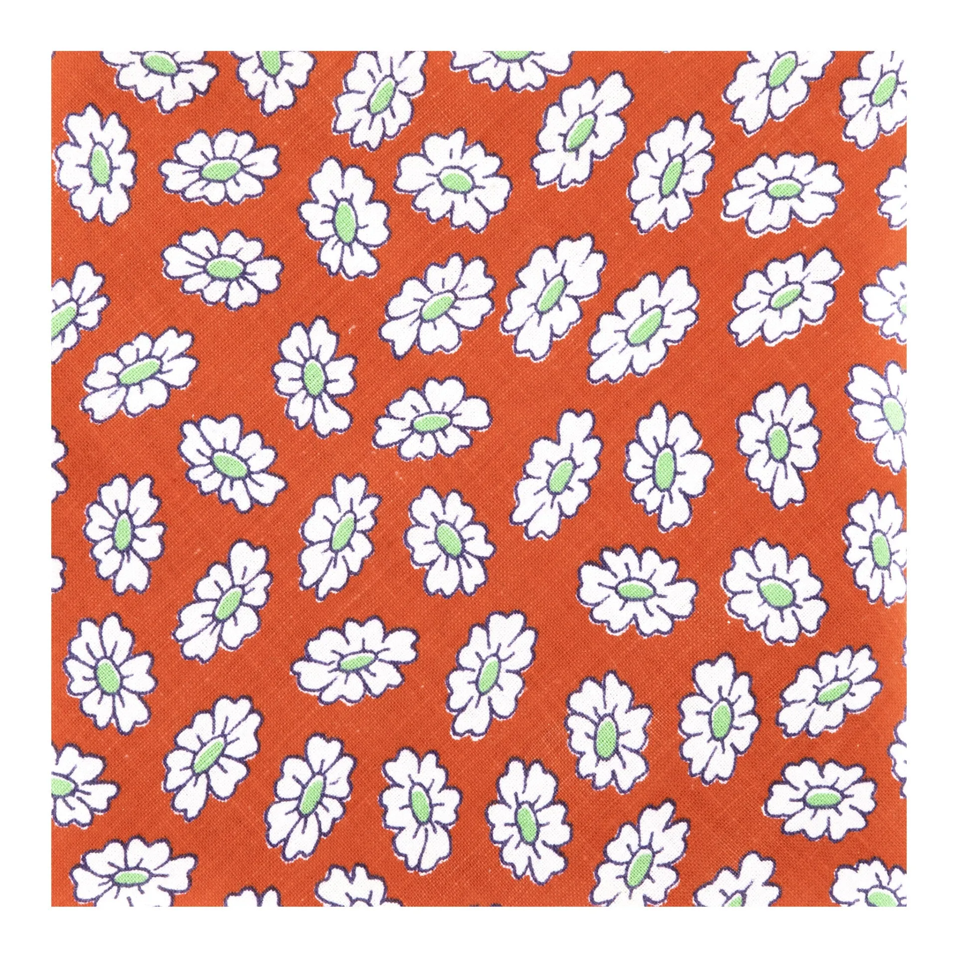 1950's Flower Power Pocket Square