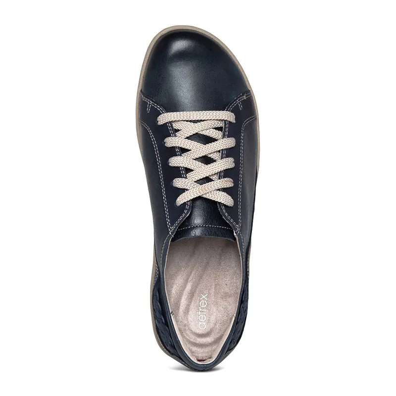 Aetrex Womens Dana Lace Up Oxford