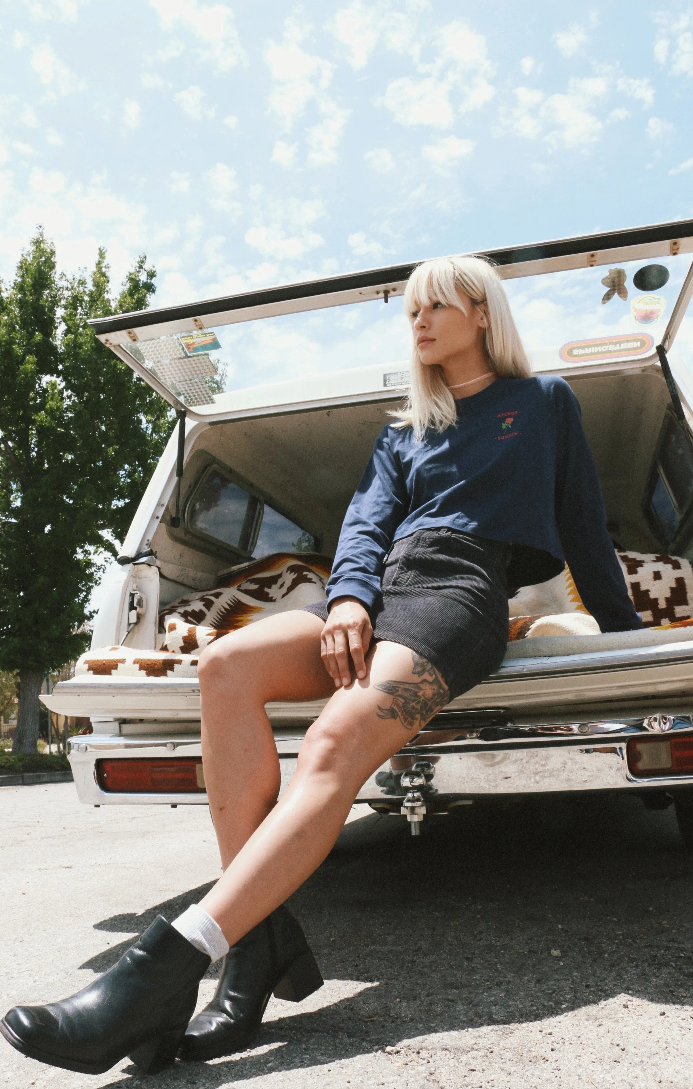 Afends Womens Do Whatever - Long Sleeve Tee