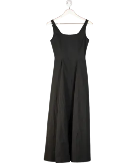 AMR London Black Aje Midaxi Dress UK S