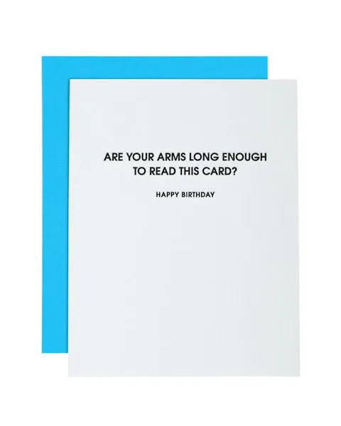 Are Your Arms Long Enough