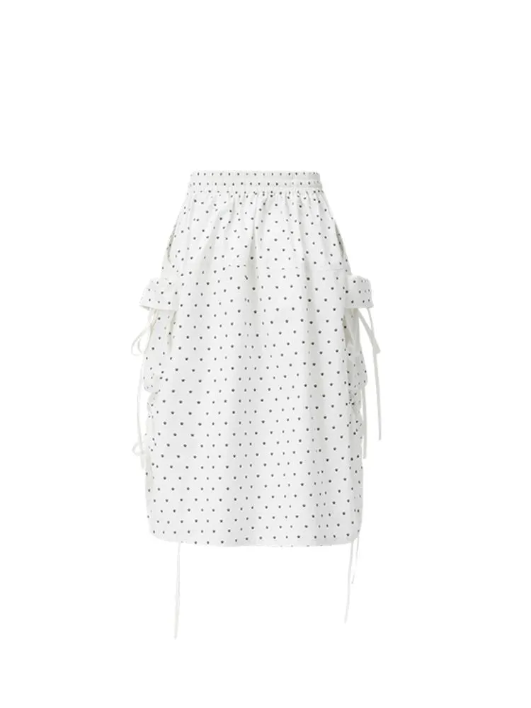 Cat's Paw Polka Dot Doll Collar Blouse Set【s0000006279】