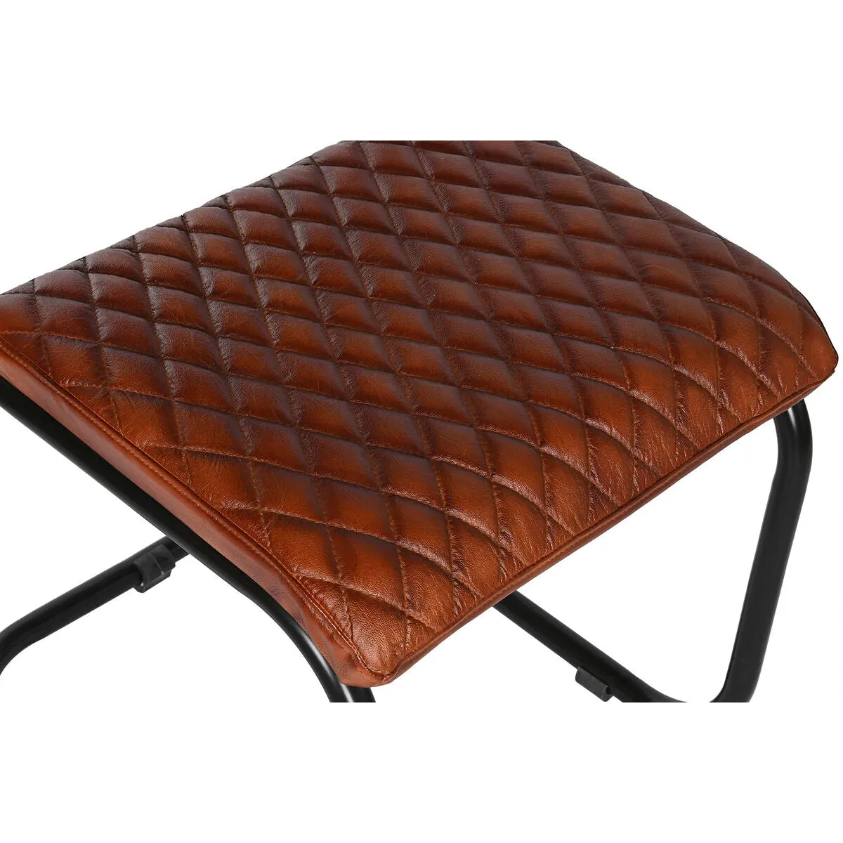 Chair Home ESPRIT Brown Black 47 x 50 x 88 cm