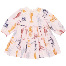 Charlie Dress, Pink Cowgirls