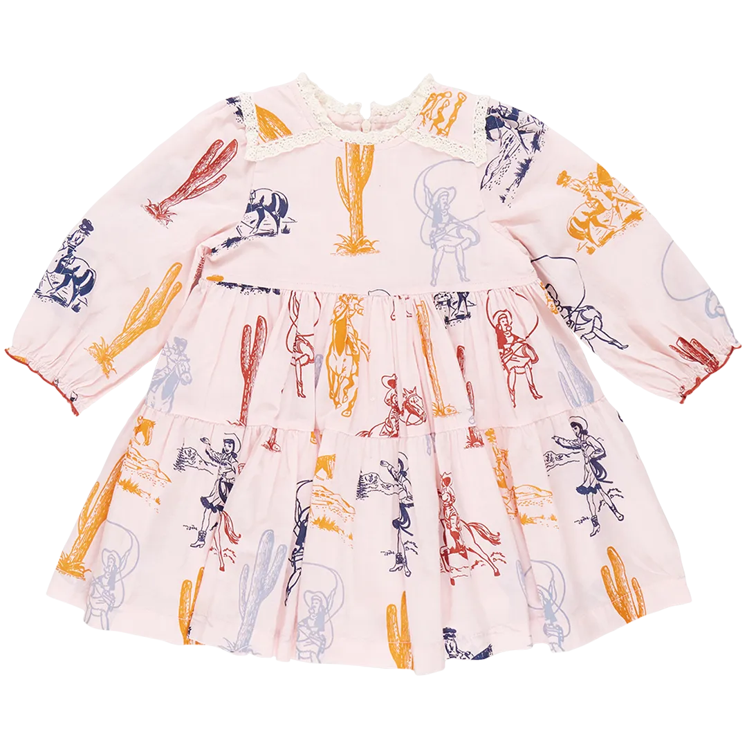 Charlie Dress, Pink Cowgirls
