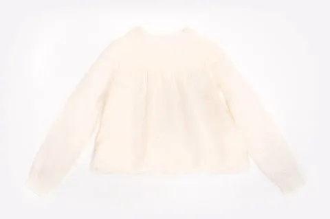 Cream Polka Dot Josie Blouse