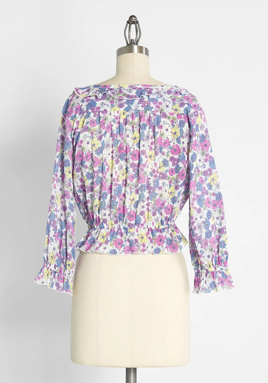 Drama in Doll Valley Cropped Top