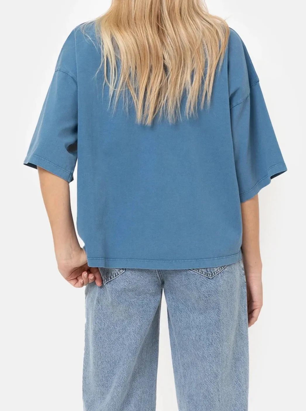 ELOISE BOXY T-SHIRT | VINTAGE BLUE