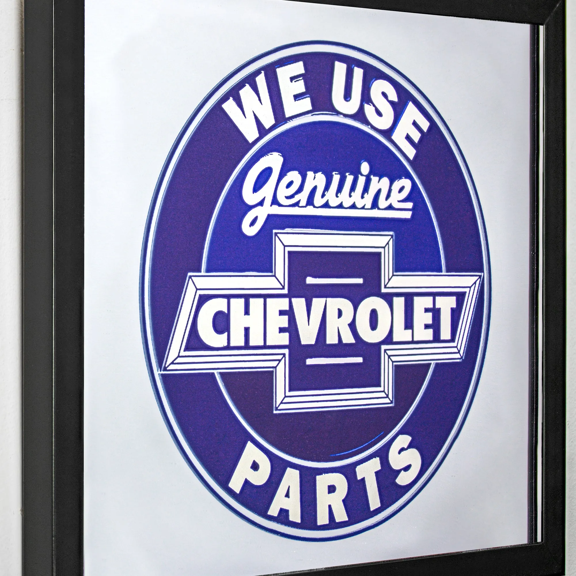 Genuine Chevrolet Parts Printed Accent Mirror (13.5" x 15.5")
