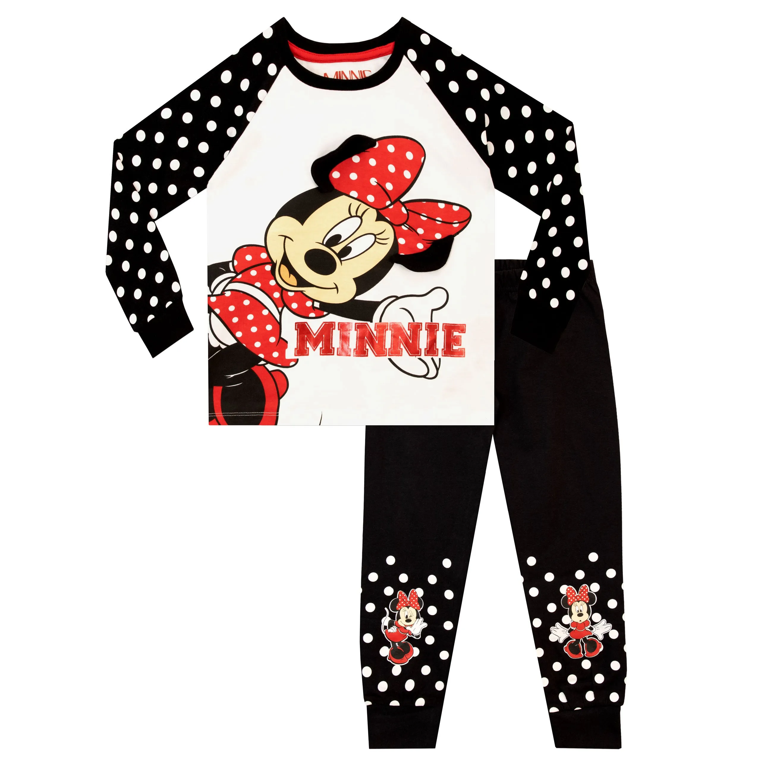 Girls Disney Minnie Mouse Pyjamas