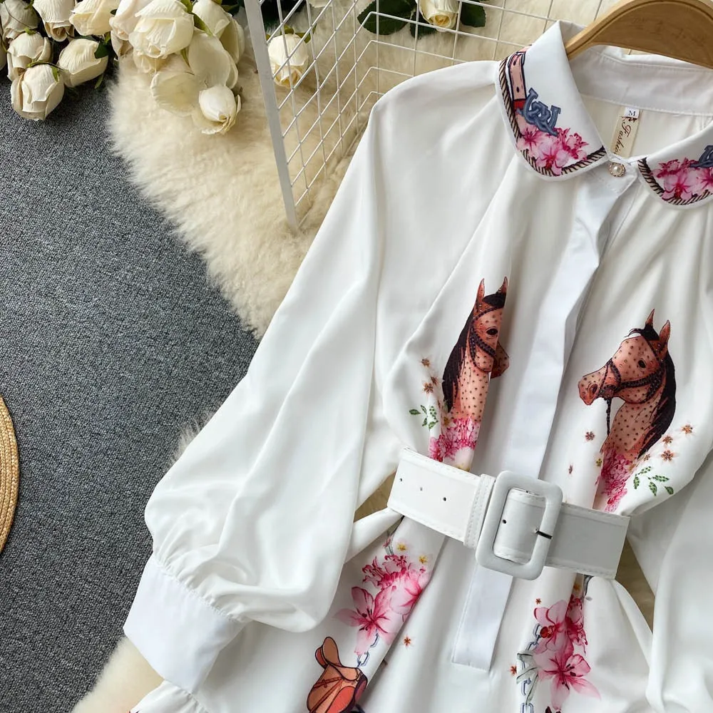 Irina Ruffle Dress
