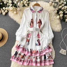Irina Ruffle Dress