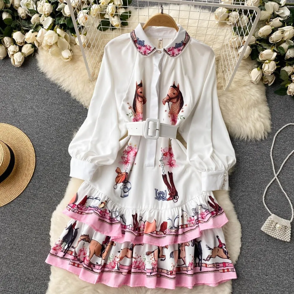 Irina Ruffle Dress