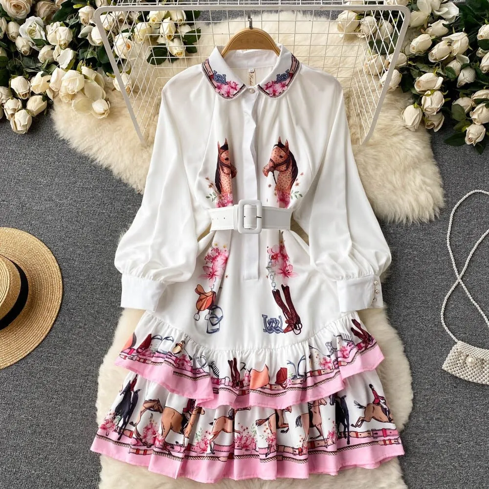 Irina Ruffle Dress