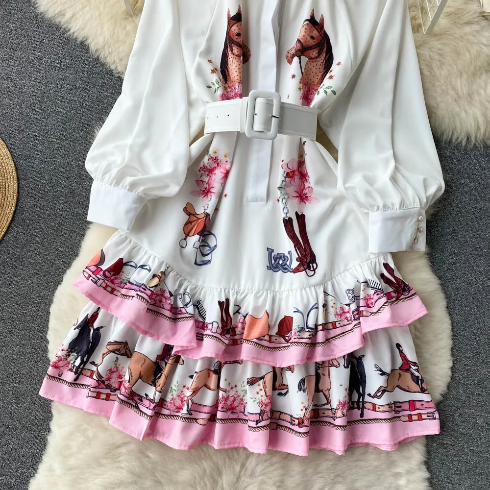 Irina Ruffle Dress