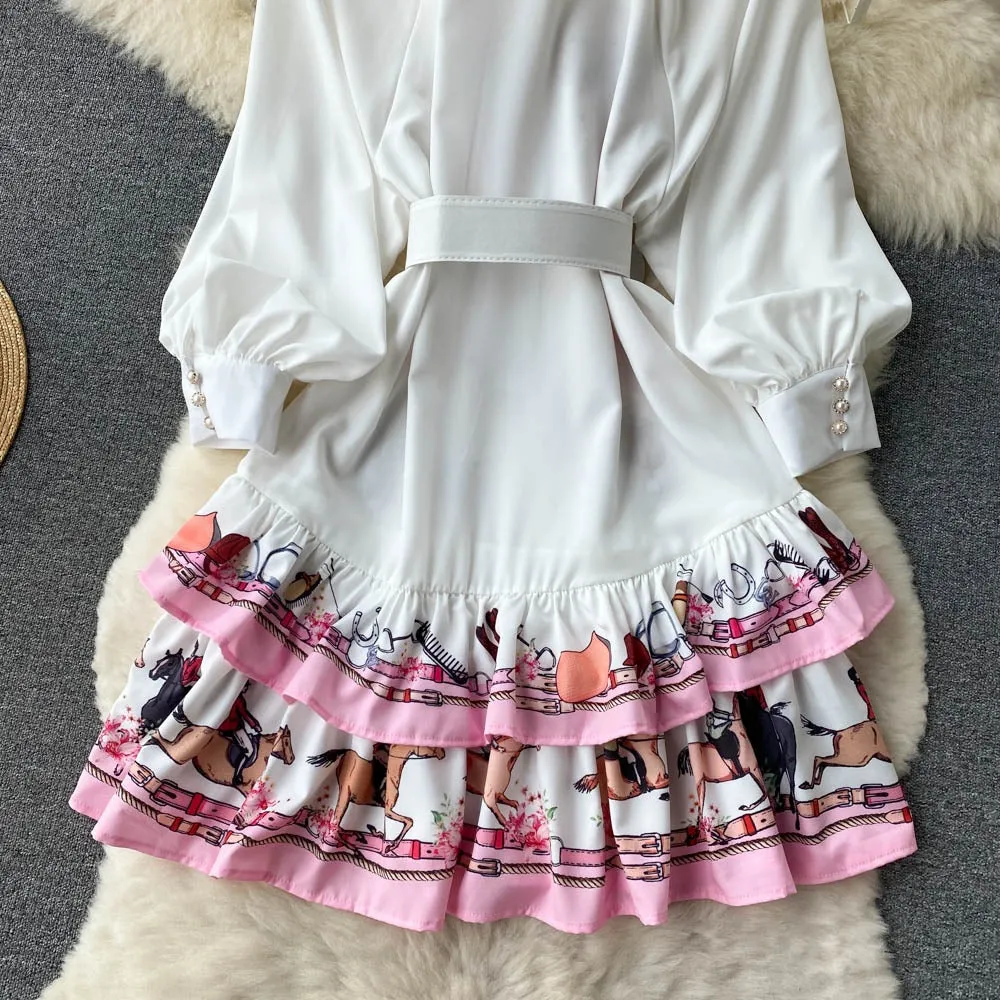 Irina Ruffle Dress