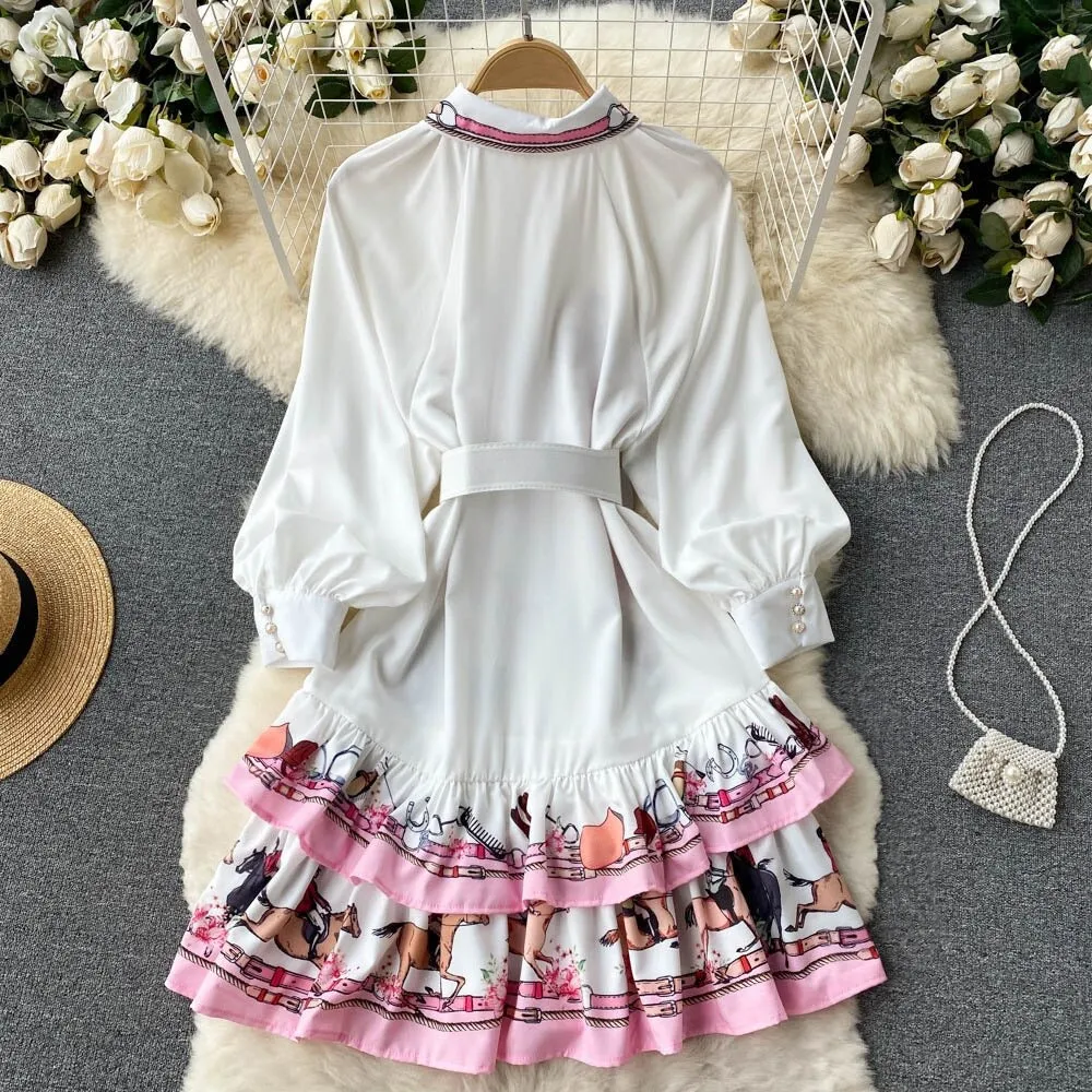 Irina Ruffle Dress