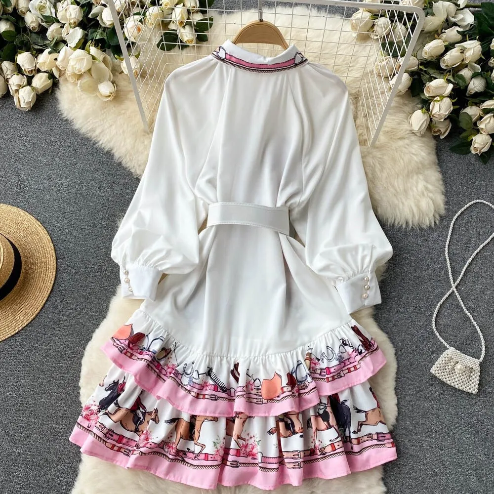 Irina Ruffle Dress
