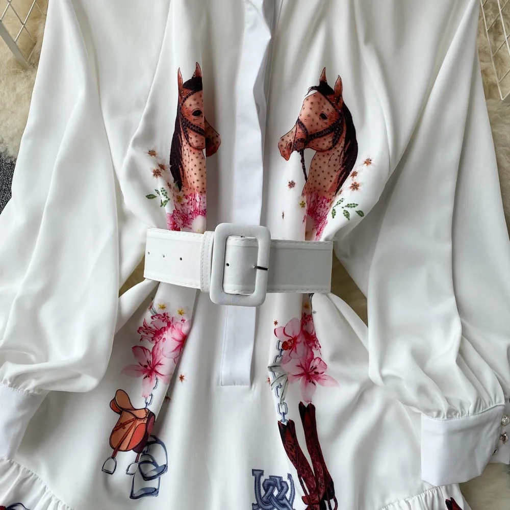 Irina Ruffle Dress