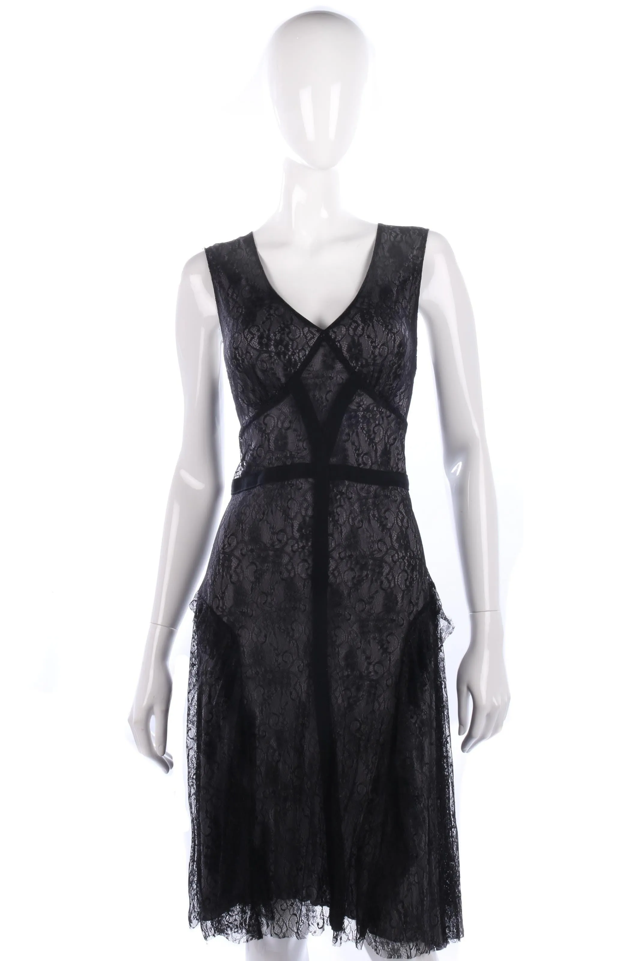 Kookai beautiful black lace dress size M