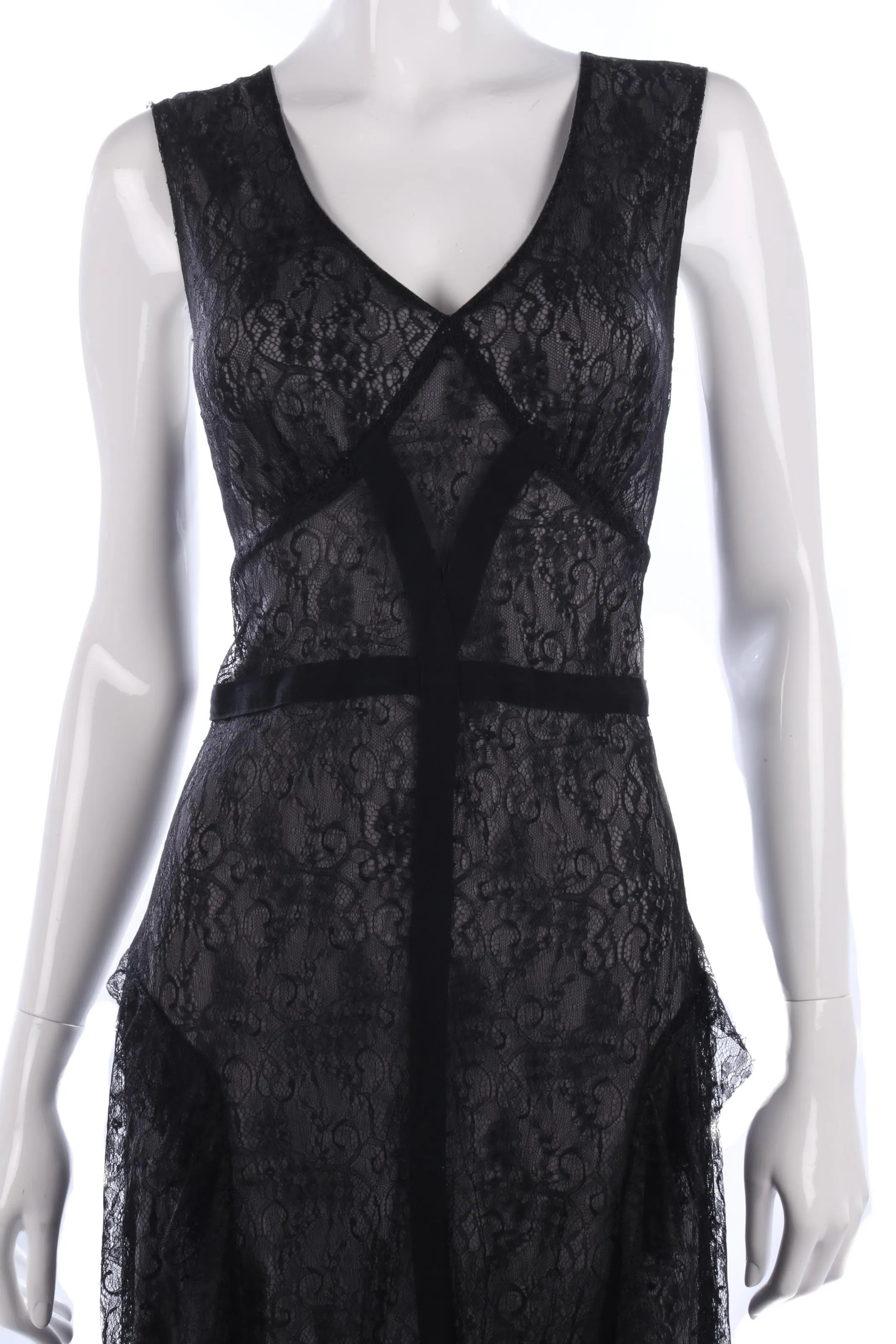 Kookai beautiful black lace dress size M