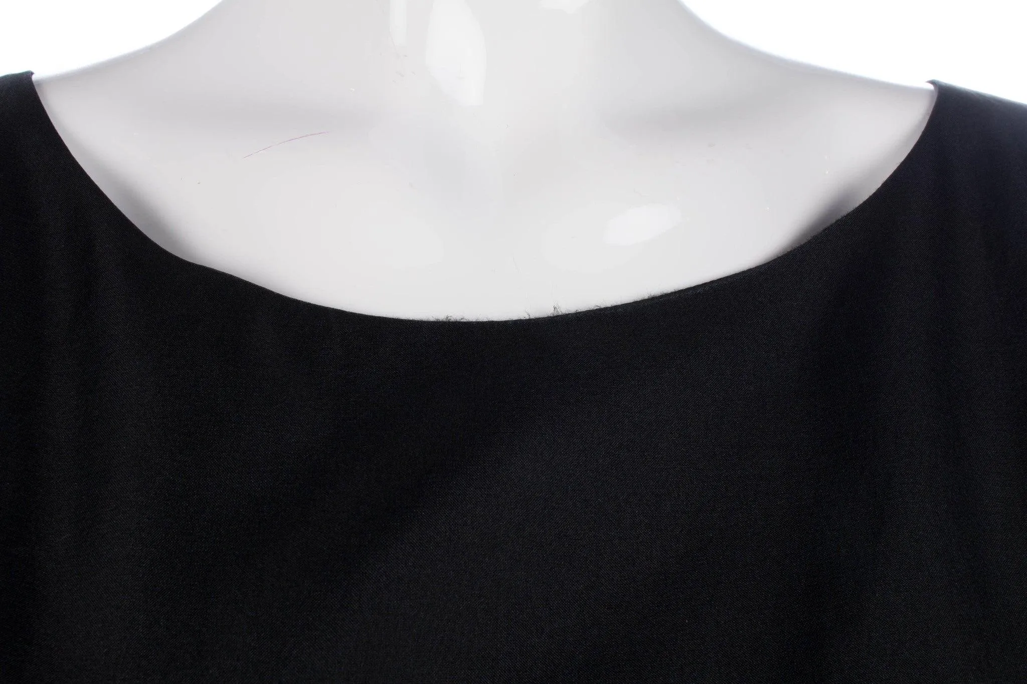 Lucy in Disguise London Black Dress 100% Silk UK Size 10
