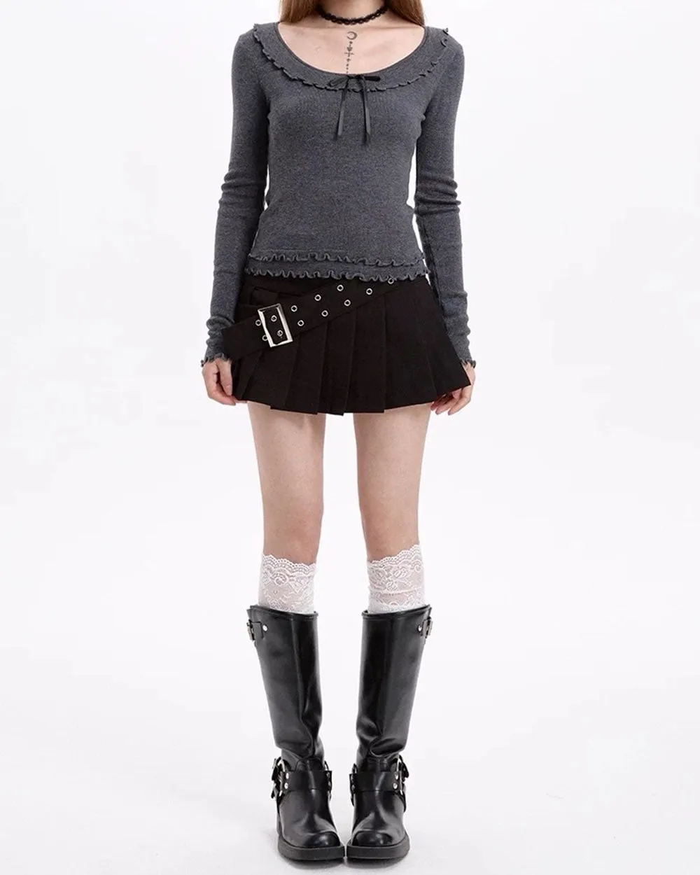 Make u Mine Pleated Skirt