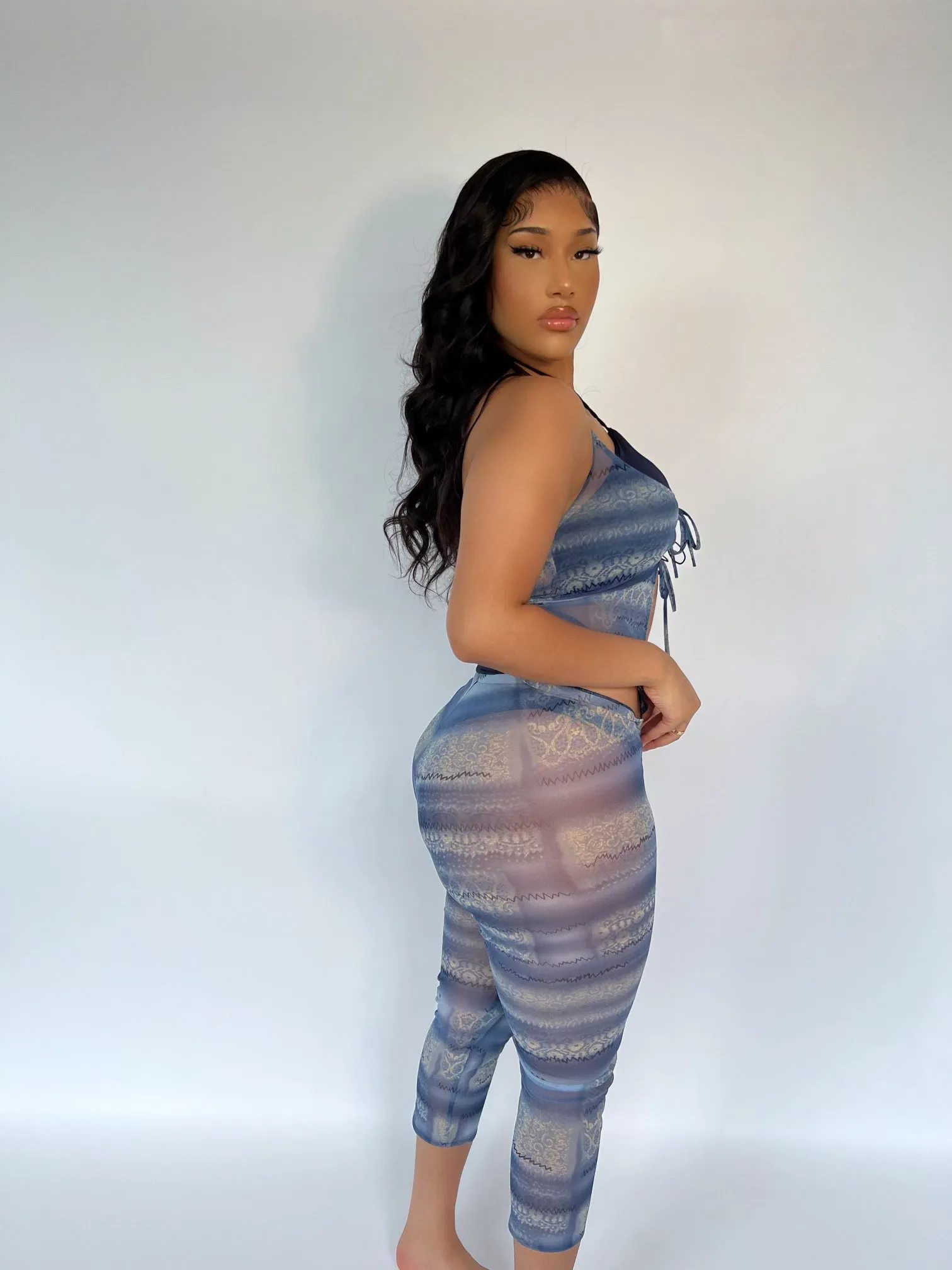 Moonchild  90's Vintage Mesh Legging (Handmade Collection)