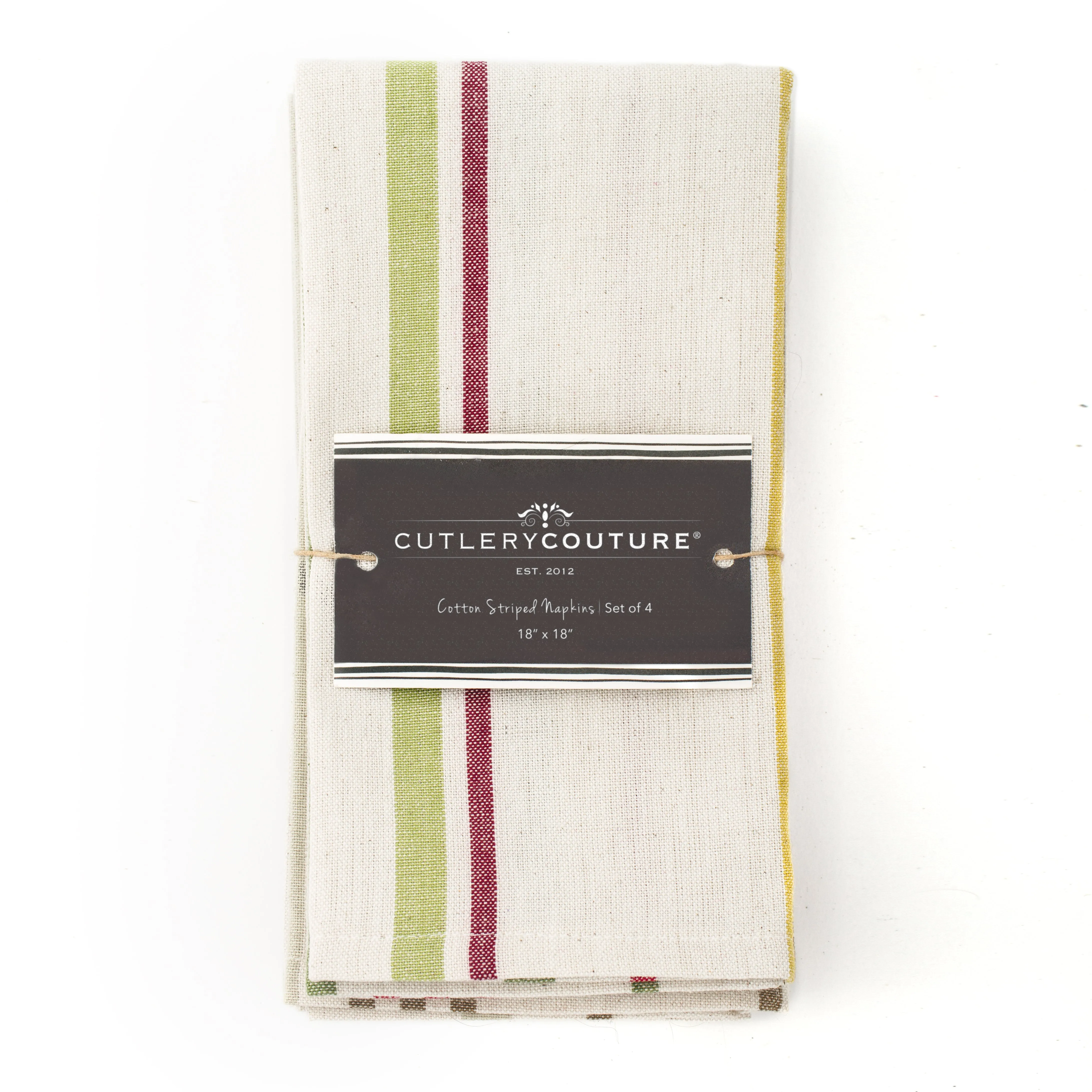 napkin | holiday stripe | set of 4