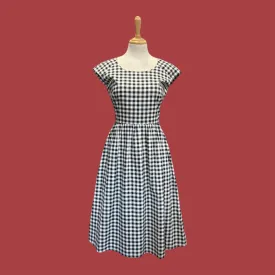 Origami Doll Life is a Picnic Dress - Check