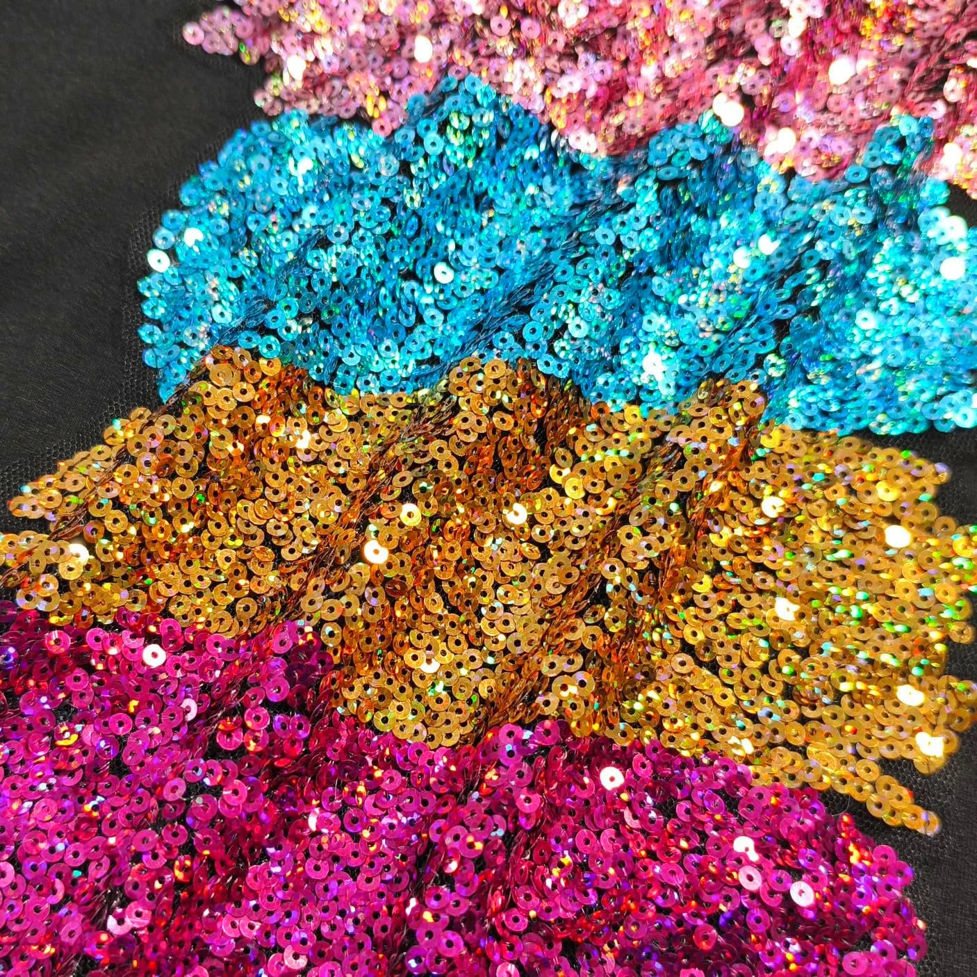 PESION Womens Short Sleeve T-Shirt Sequined Tops O-Neck Funny Graphic Tees Blouse