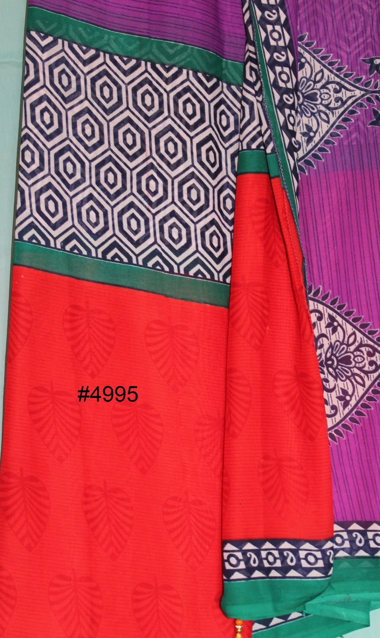 Saree 4998 Cocktail Printed Georgette Shieno Sarees