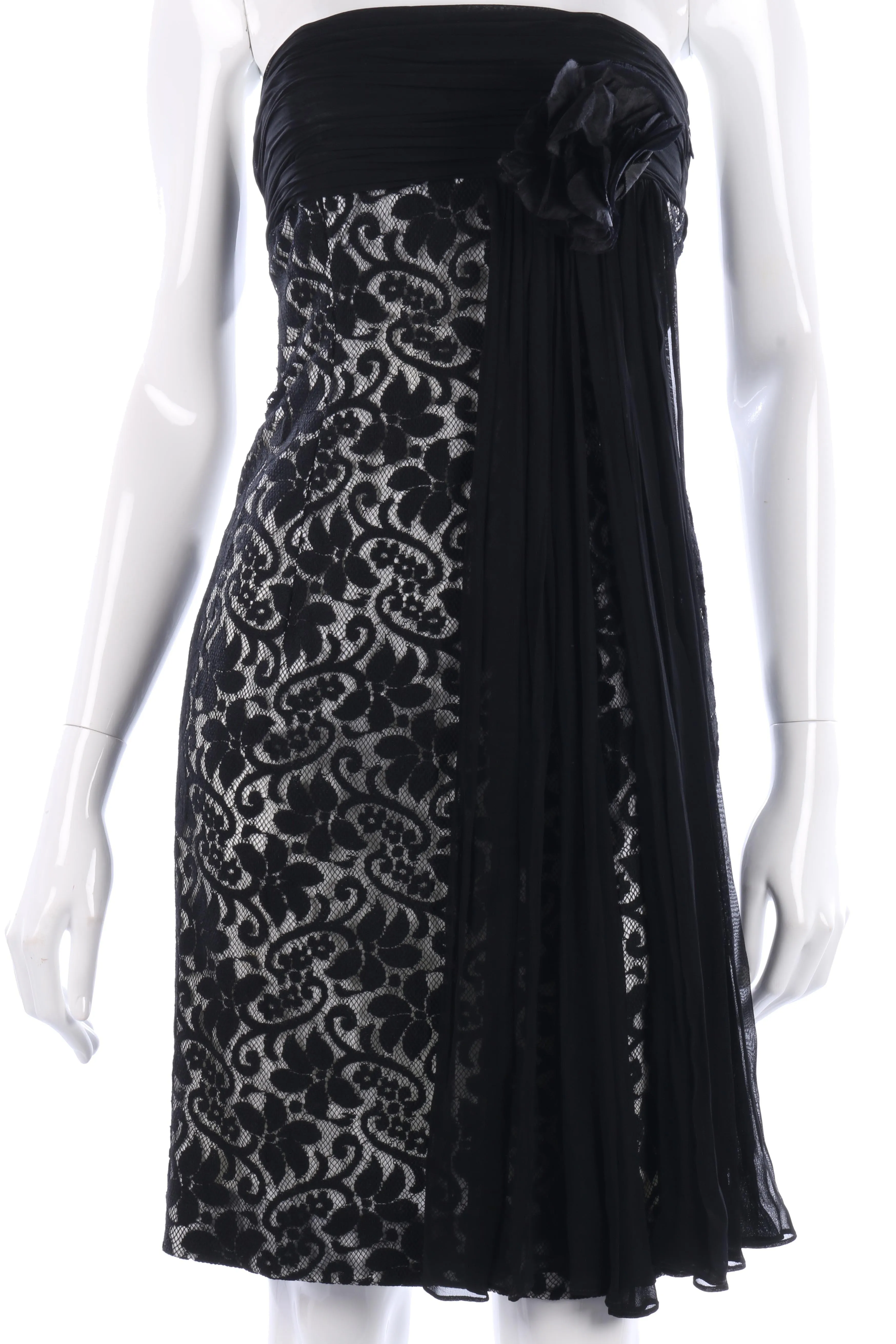 Terence Nolder lace cocktail dress size S
