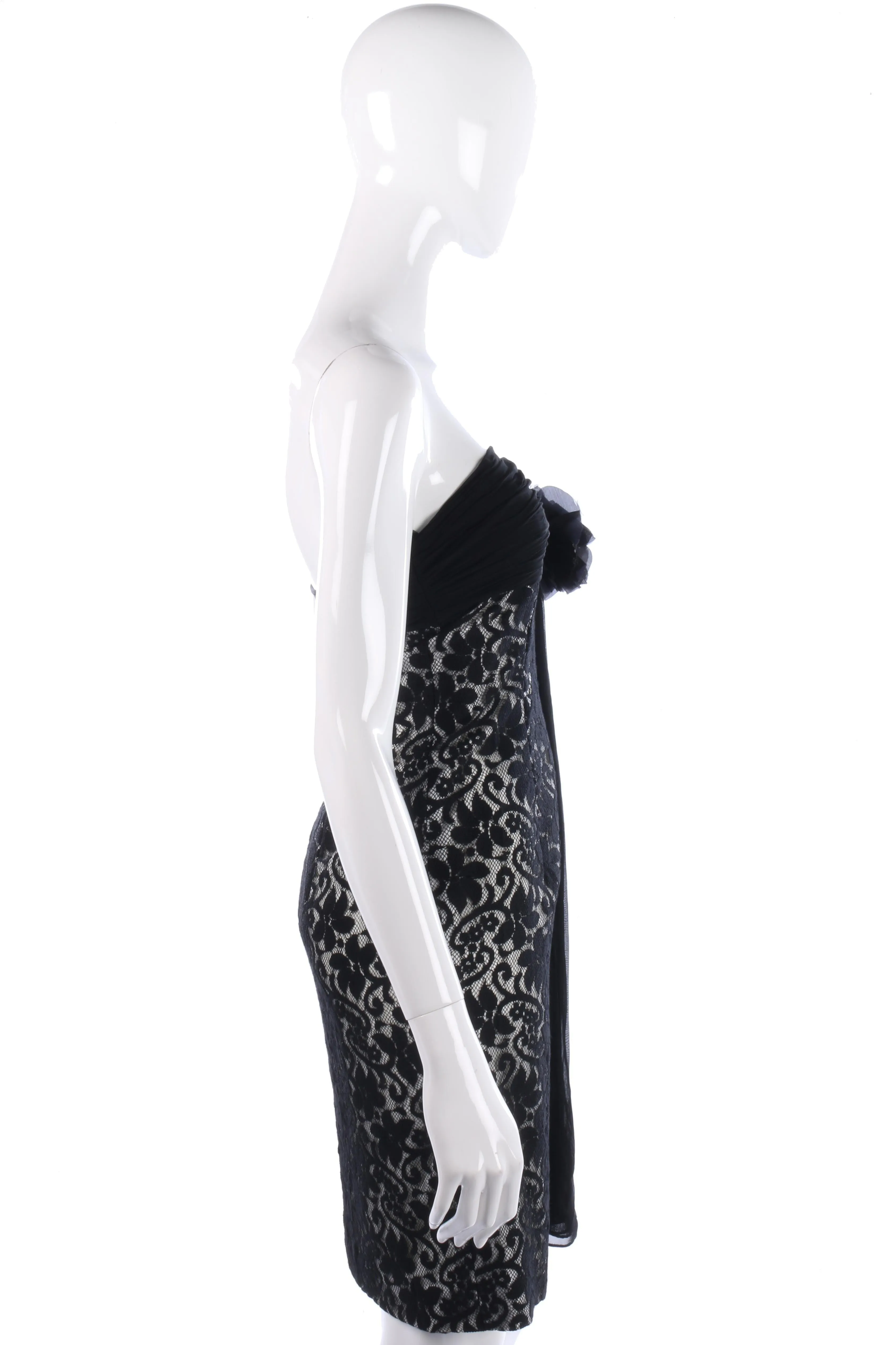 Terence Nolder lace cocktail dress size S