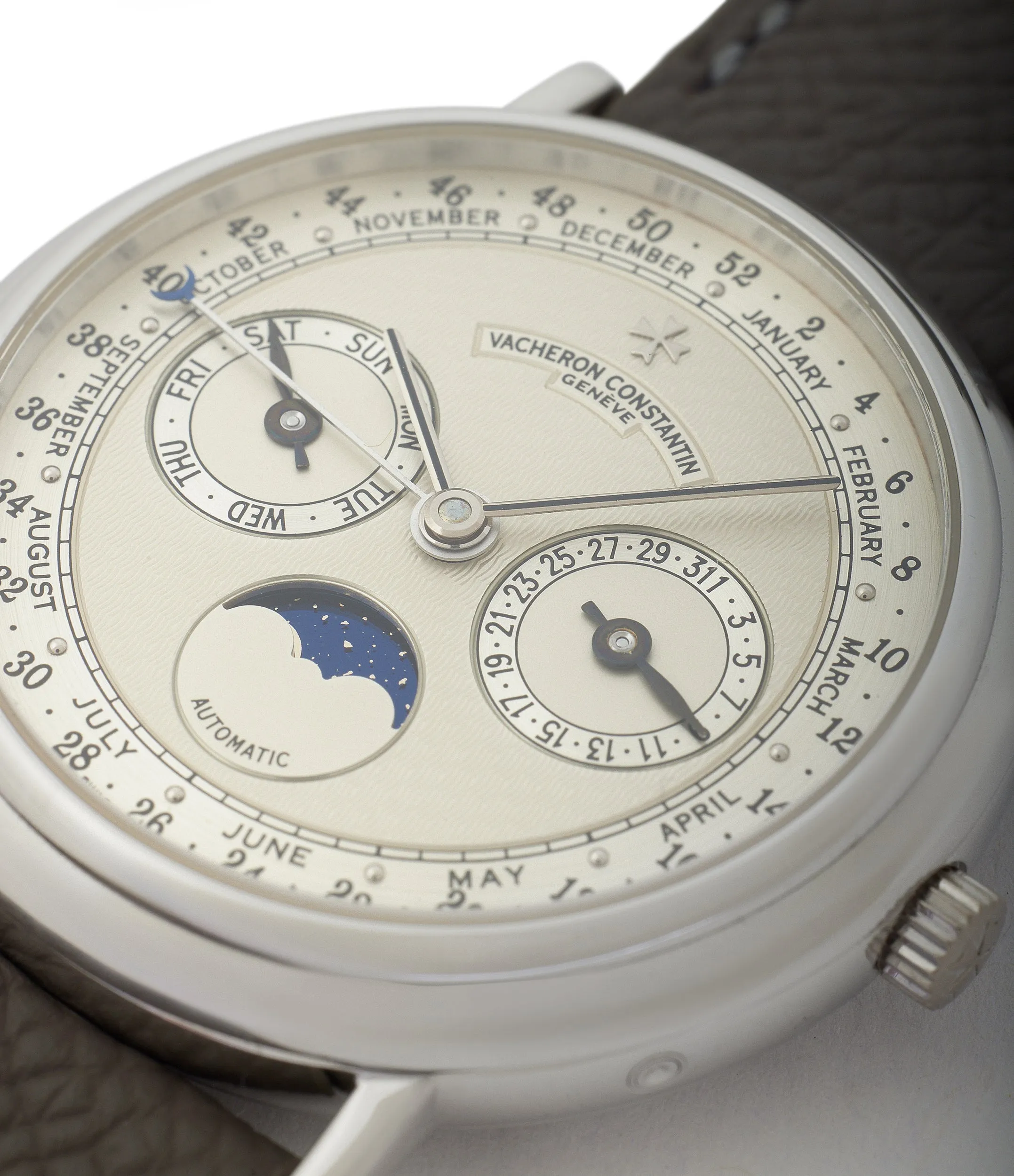 Triple Calendar | Ref. 47052 | White Gold