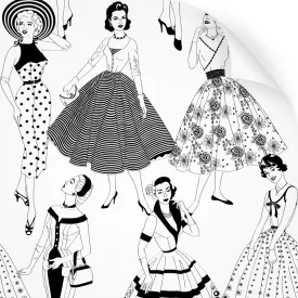Vintage Dress (B&W) - Type II Vinyl