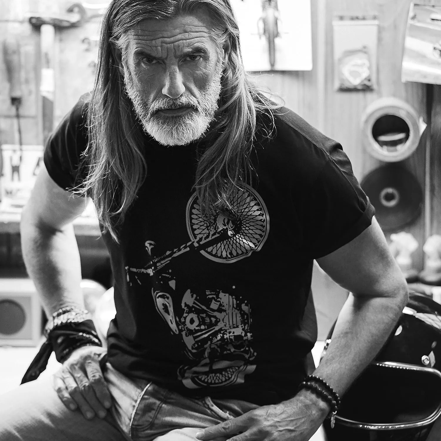 Vintage Motorcycle Men's T-Shirt