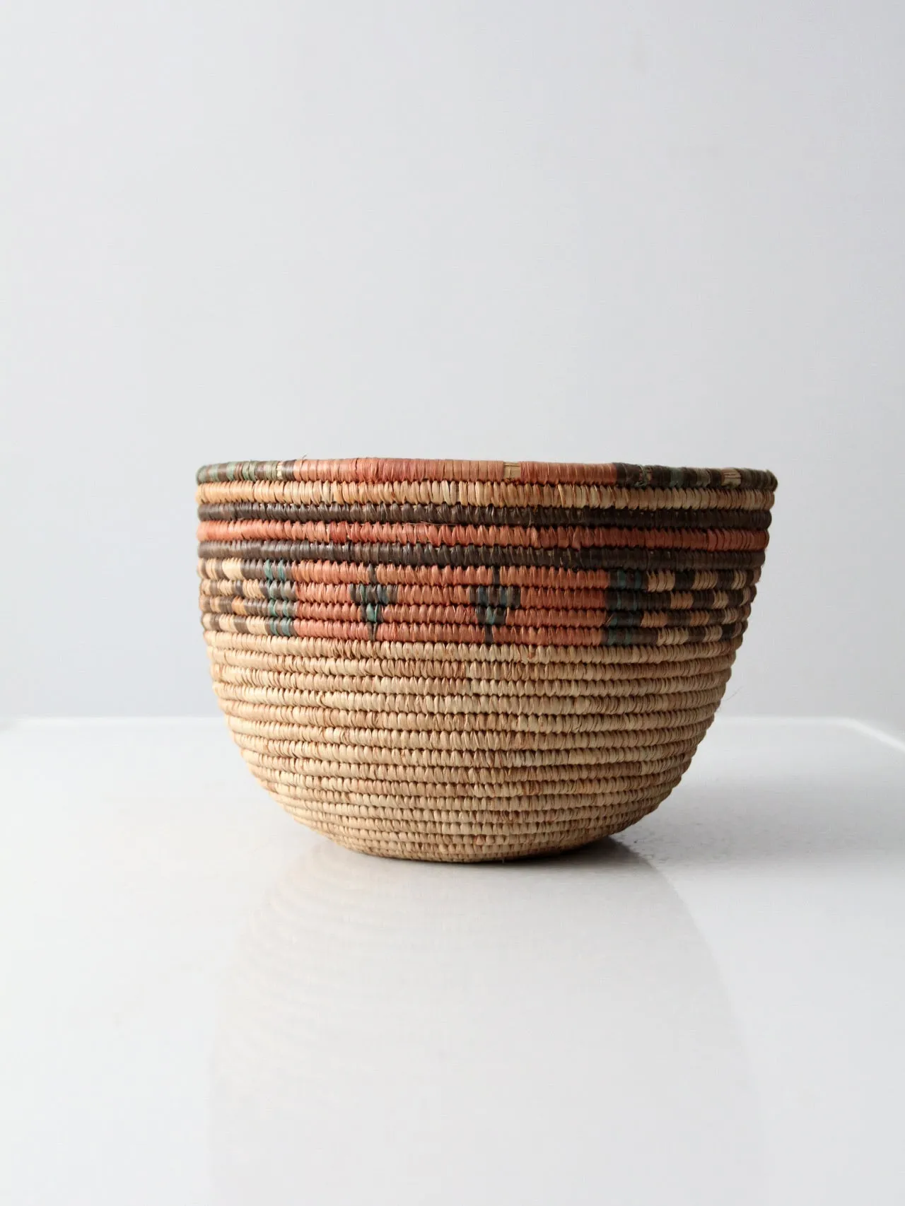 vintage tribal basket